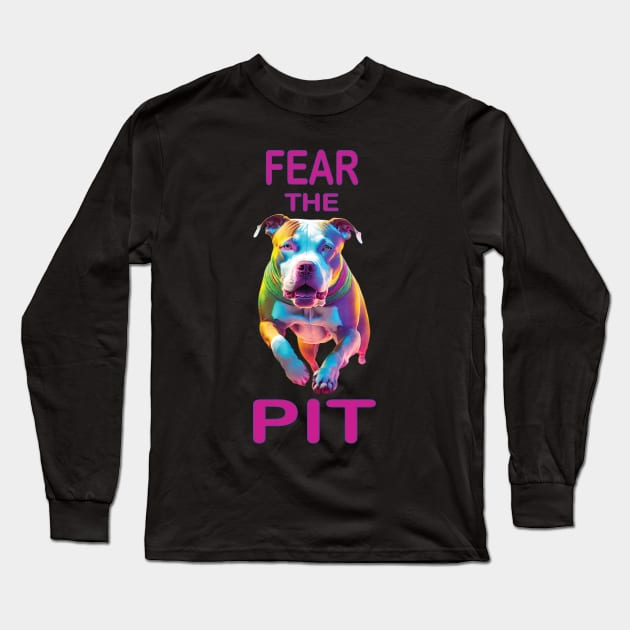 Fear the Pit Long Sleeve T-Shirt by Wickedcartoons